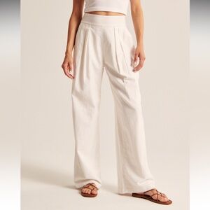 NWT Abercrombie & Fitch Linen Pants Extra Small XS